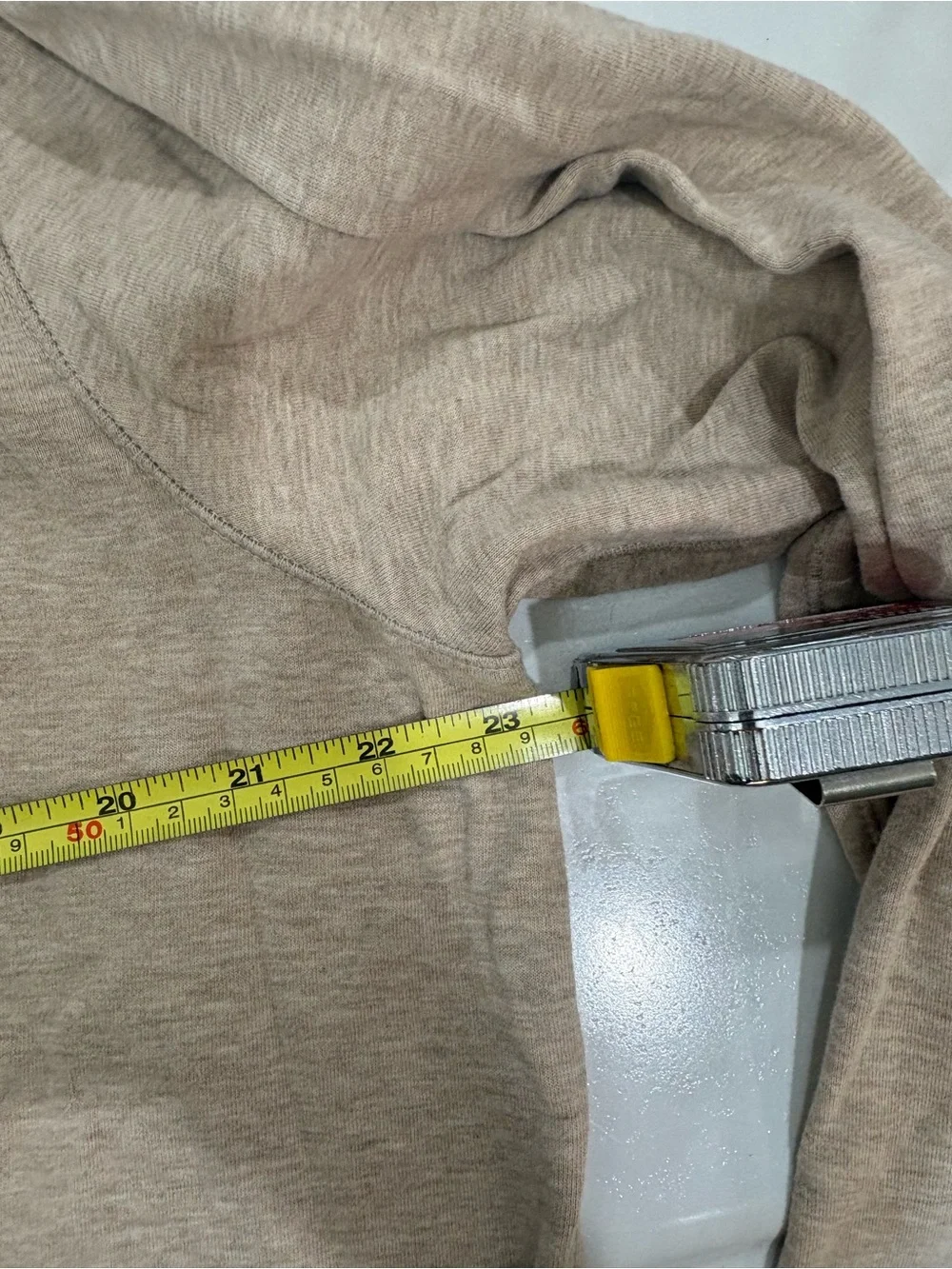 Polo by Ralph Lauren Men’s Beige Quarter-Zip Sweater